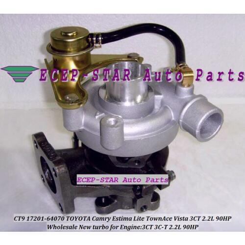 CT9 17201-64070 Turbo Turbine Turbocharger For TOYOTA Camry 1994-98 Estima 1992-93 Vista 1994-98 Lite Townace 1993-96 3CT 2.2L