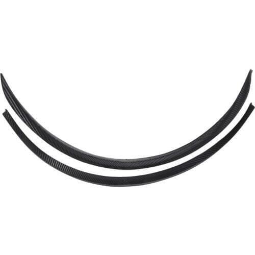 2pcs Car Universal Fender Flares Arch Wheel Eyebrow Auto Mudguard Fender Flare Wheel Lip Body Kit Protector Cover Mud Guard 72cm