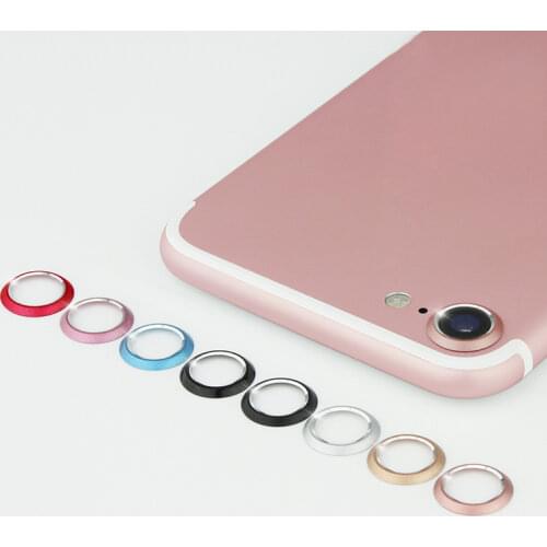 Camera Protector For iPhone SE 2020 Metal Rear Lens Protective Ring Camera Lens Protector For iPhone 7 8 Plus Lens Film