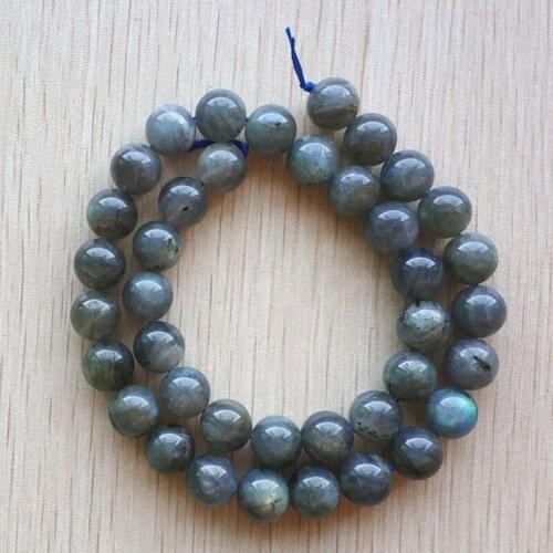 10mm Natural Labradorite Spectrolite round loose beads for Handcrafted Necklaces Bracelets jewelry Wholesale 37pcs/lot free