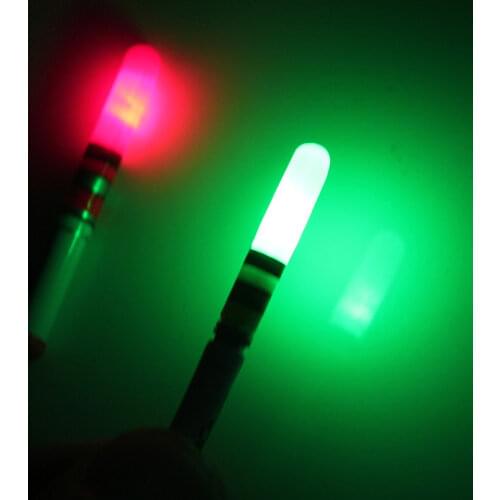 20pcs/lot Night Fishing Tackle Accessory Green/Red LED Light Stick For Fishing Float With Soft Tube or CR322 A178