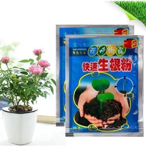 3pcs/a lot Fast Rooting Powder Hormone Growing Root Seedling Germination Cutting Seed Clone Fast Growth Plants