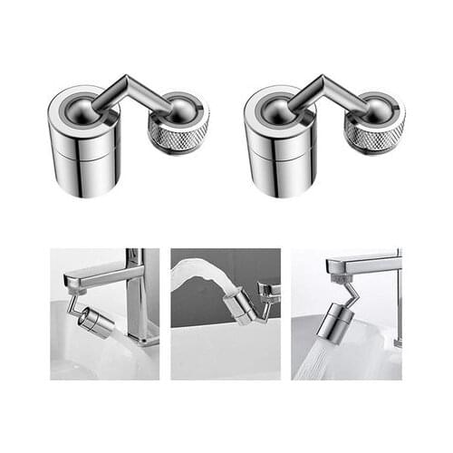 720 Degrees Universal Splash Filter Faucet Spray Head Anti Splash Filter Faucet Movable Kitchen Tap Water Saving Nozzle Sprayer