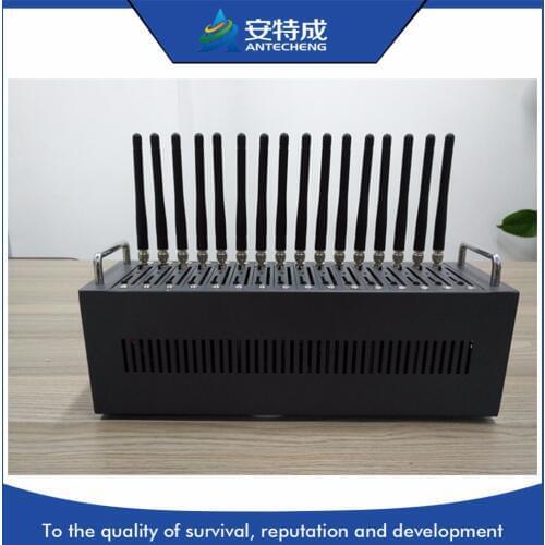 Antecheng new design 16 ports 4G LTE modem pool SIM7100E for bulk sms market
