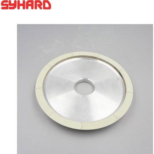 Ceramic Diamond Grinding wheel Dish Shape Diameter 150mm Abrasion Wheel Particle Size 60-6000