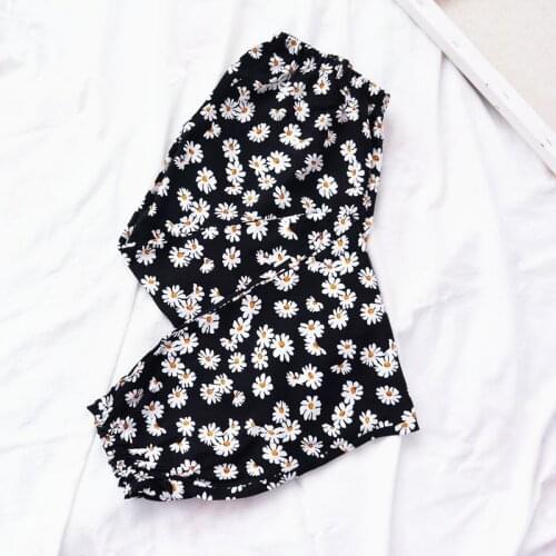 Summer Womens Cotton Silk Trousers Pajama Pants with Pocket Cuffs Cotton Silk Bloomers Cotton Pants Mosquito Pants Beach Pants