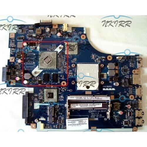 NEW75 LA-5911P MBWVE02001 MBWM602001 HD5470 512M motherboard for Acer 5551 5551G 5552 5552G 5251 E440 E640 NV53A TK81 TK82