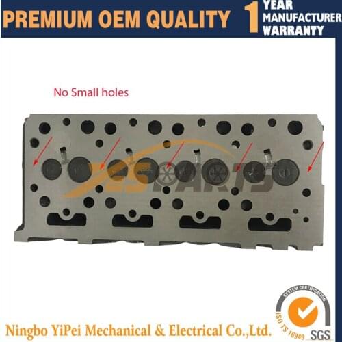 New Complete Cylinder Head 6660966 6598127 With Valves for Bobcat 733 743 1600 3023 Kubota V1702