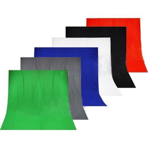 3x5m Photo Photography Studio Solid Muslin Background,Photography Background,Red/Green/Black/White/Blue/Gray for select