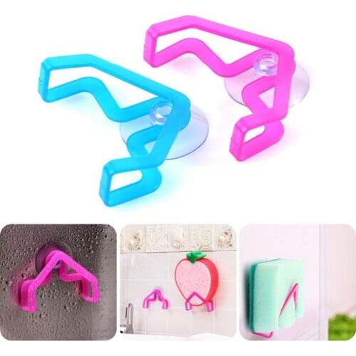 Sink Shelf Soap Sponge Drain Rack Bathroom Holder Kitchen Storage Suction Cup Kitchen Organizer Sink kitchen Accessories Wash