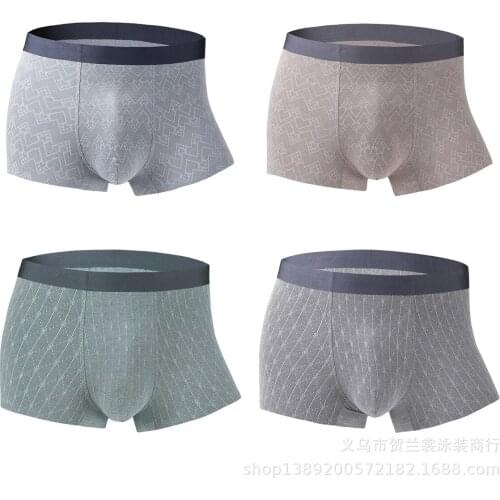Luxury Mens Boxers Underwear Modal Cotton Boxer Underpants Homme Boxershorts Calzoncillos Hombre Jockstrap Panties for Man