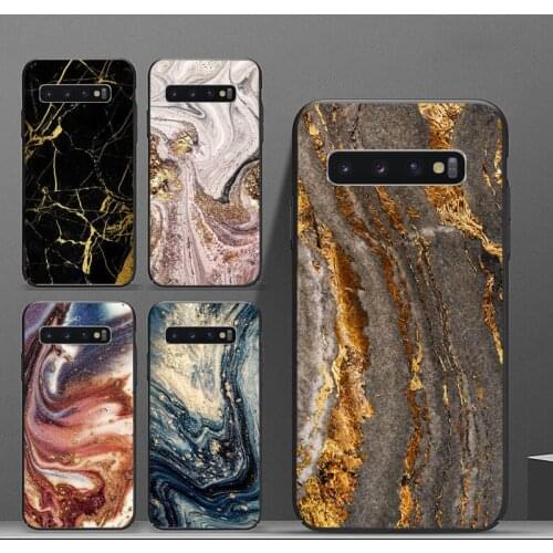 Luxurious gold marble For Samsung A50 A51 A71 A20E A20S S10 S20 S21 S30 Plus ultra 5G M11 Soft silicone Shell Cover funda