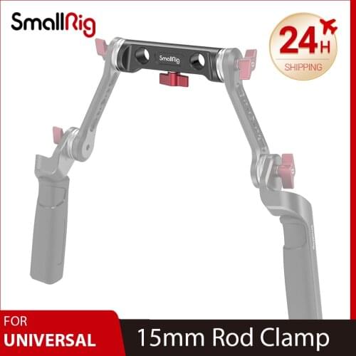 SMALLRIG DSLR Camera Video Shooting Rig 15mm Rod Clamp with ARRI Rosette Mount 1898