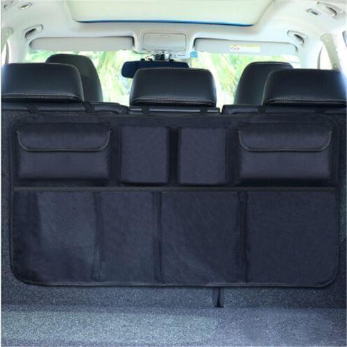 Universal Oxford Fabric Hanging Auto Car Organizer Trunk Back Seat Storage Bag Mesh Net Pocket Bag