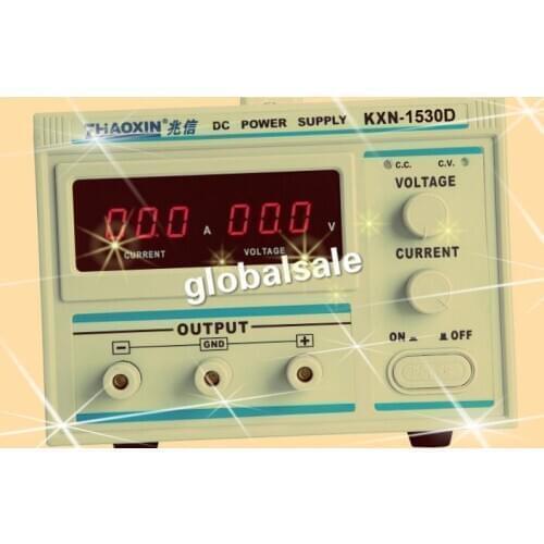 FREE SHIPPING ZhaoXin KXN-1530D Adjustable Switching DC Power Supply 0-15V 0-30A