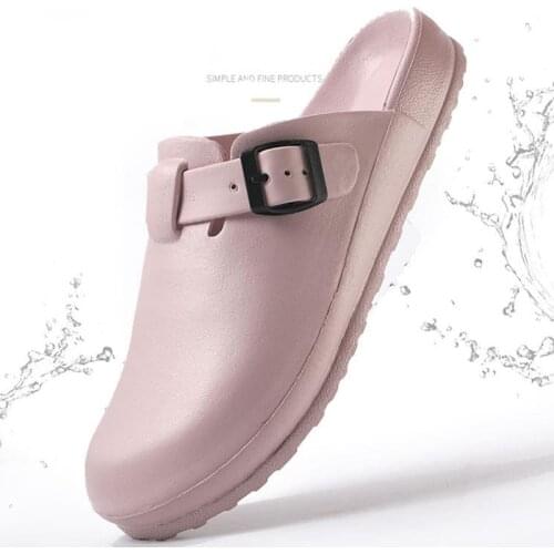 Hospital Medical Slipper Women Doctor Nurse Clogs Doctor Medical Shoes Nursing Clogs EVA Non-slip Shoes Specialist Work Slippers