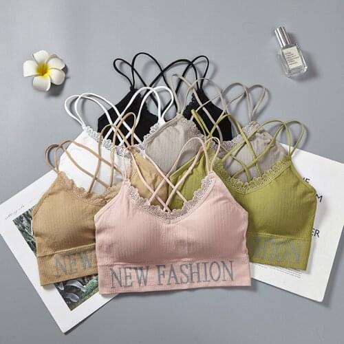 Lace Sexy Bra Womens Lingerie Brassiere Comfortable Without Steel Ring Fitness Underwear Bra Set