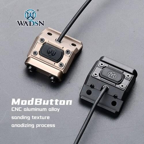 WADSN Tactical ModButton Pressure Remote Switch Rail For M300 M600 Airsoft Metal Gun Weaponlight Weapon for hunting softair AR
