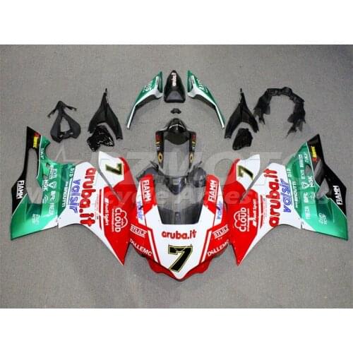 New ABS Plastic Shell Motorcycle Fairing kit Fit For Ducati 959 1299 Panigale 2015 2016 2017 2018 Bodywork Set Custom Red Blue