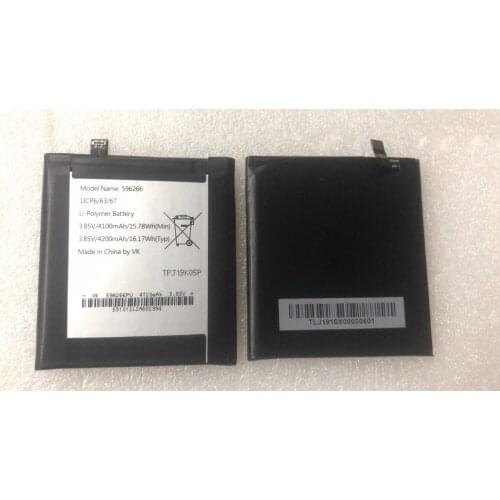 New Original 4200mAh 596266 Battery For Wiko TPJ19K05P Mobile Phone Batteries