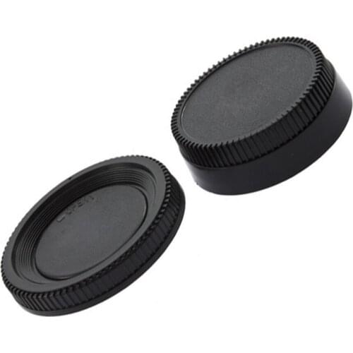 58*22mm Camera Plastic Body Cap + Rear Lens Cap Cover for DSLR Lens Hot Worldwide PromotionHot New Arrival