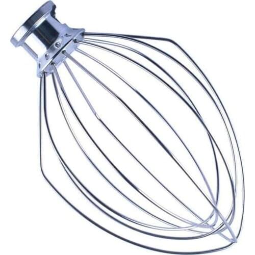 Wire Whip Attachment for Tilt-Head Stand Mixer for KitchenAid K5AWW 5 Quart KSM50, KSM5 Egg Cream Stirrer Accessories