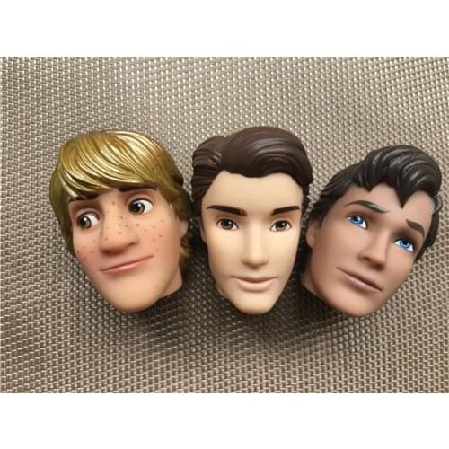 Rare Limited Collection Ken Prince Doll Head Potter Boy Korean Idol Princess DIY Toys Favorite Collection Doll Bald Heads