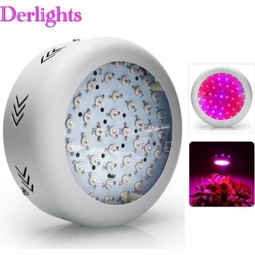 UFO 150W LED Grow Light 50X3W LEDs Full Spectrum Grow Box 410-730nm For Indoor Greenhouse Plants Flower with Very High Yield