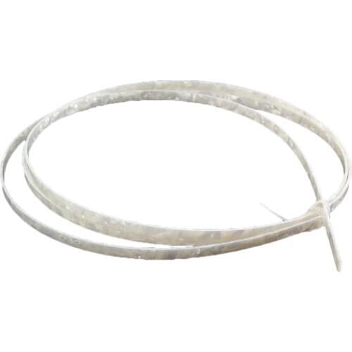 Tooyful 1x Celluloid Guitars Basses Ukulele Mandolin DIY Binding Purfling Strip Guitar Decoration Adornment