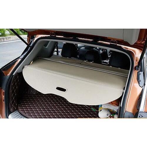 Rear Trunk Shade Cargo Cover for Nissan Murano Cargo Nets Beige Brown 2015-2017