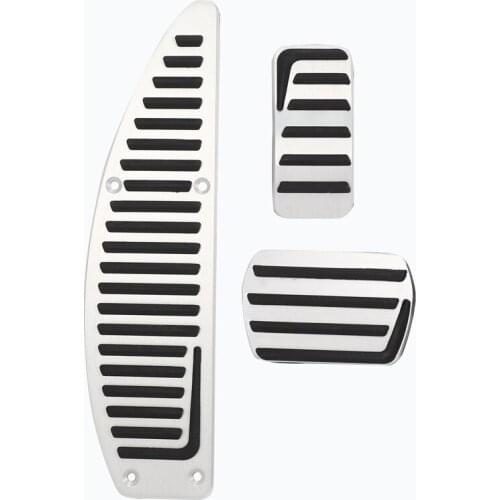 Car Accelerator Fuel Brake Pedal Foot Pedal Pads Accessories for Volvo S40 V40 C30 At Cover Accessories