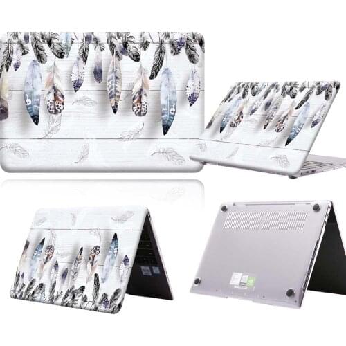 White Feather New Touch Bar Laptop Case For MateBook 13/13 AMD Ryzen/14/D14/D15/X 2020/X Pro/Pro 16.1/Honor MagicBook14/15