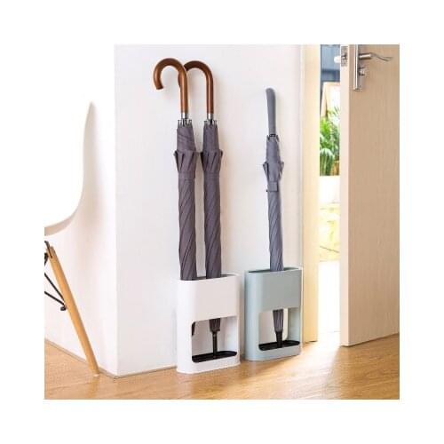 Two-color umbrella bucket home creative storage rack umbrella stand ABS material production water tray does not leak Detachable