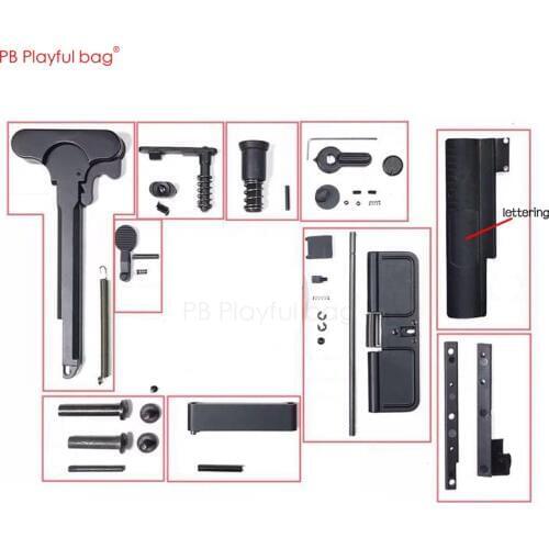 Toy upgrade material small fittings HK416 TTM jm9 bd556 split nylon case pull handle parabolic water bullet OD11