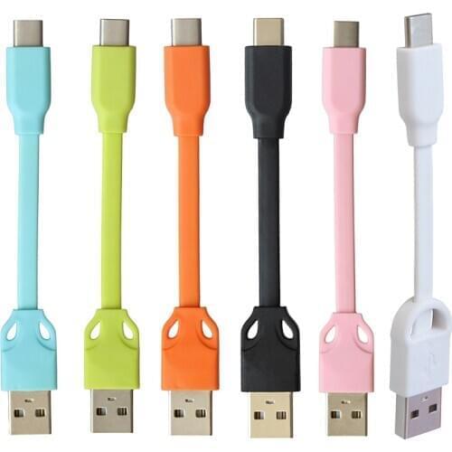 10cm type C to USB2.0 Short data and charging cable for Type C to USB 2.0 data and charging cable
