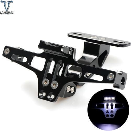 Motorcycle License Number Plate Frame Holder Bracket fit For bmw r nine t r1200gs s1000xr f800r moto r1200rt gs xr r100 lc 2015