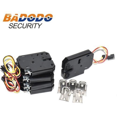 5pcs 201A Magnetic Lock DC 12V Electric Lock Electromagnetic Door Lock for Smart Express Cabinet Vending Machine Solenoid Lock