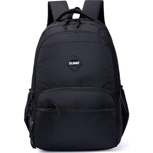 Backpack Mens Water-repellent Leisure Fashion Laptop Bag Male Outdoor Sports Travel Backbag Trend Wild Youth Student School Bag