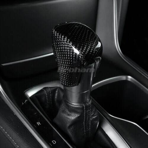 Carbon Fiber Modified Alcantara Gear Head Gear Shift Knob Gear Handle For Honda Accord 10th 2018 2019 2020 2021