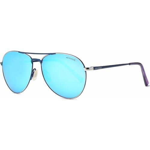 AEVOGUE Polarized Sunglasses For Men/Women Quality Metal Frame Coating Mirror Summer Style Unisex Glasses AE0523