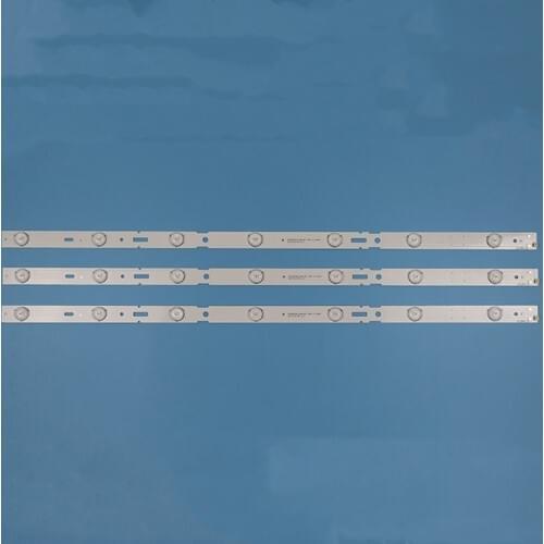 LED backlight strip 7 lamp for GRUNDIG 32 VLE 5504 BG 32 inch TV 2014ACR320 BEKO B32-LB-5537 B32-L-4511 ALTUS AL32LBM410