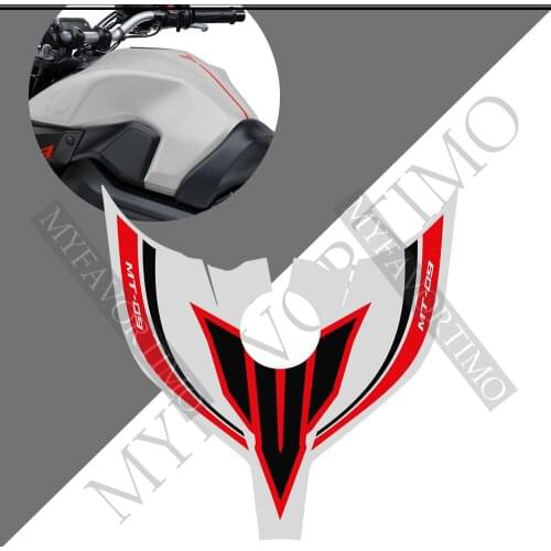 Tank Pad Protector For Yamaha MT09 MT FZ 09 Stickers Fairing Motorcycle Knee Decal Fender Windshield 2016 2017 2018 2019 2020