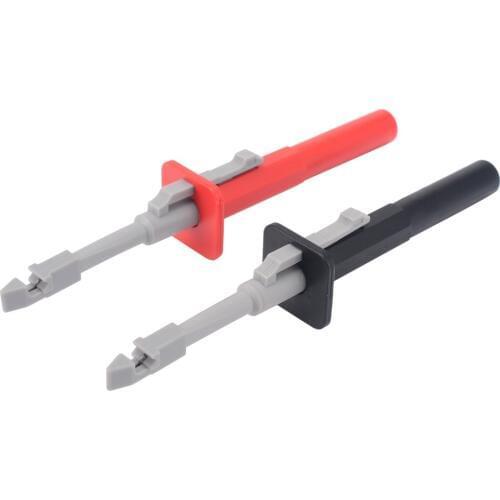 Circuit Test Clip PA Insulator Nickel Plated Surface Test Clip Car Circuit Detection Test Clips Safety Insulation Piercing Probe