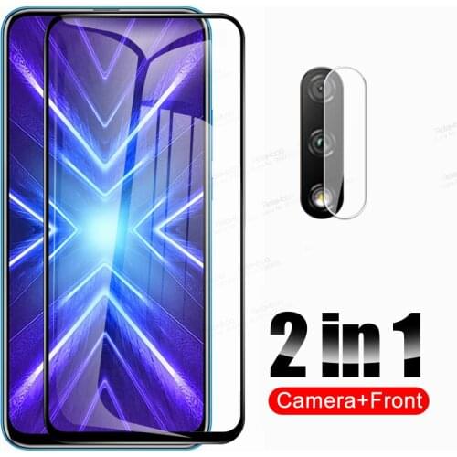 2 in 1 Camera Protective Glass For Huawei Honor 9X 9 Lite Honor9 X Light On Honer Honar 8A 9A 8C 9C 8S 9S 8X 8 X S A Cover Film