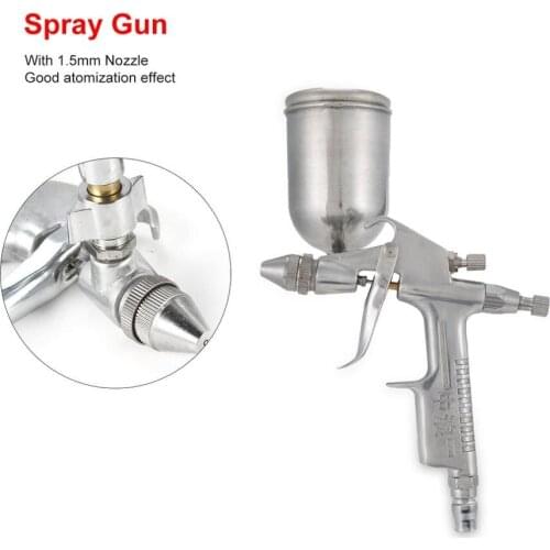 K3 Air Painter Spray Gun Pneumatic 0.5mm Nozzle 150ML Airbrush Sprayer Painting Atomizer Tool With Hopper For Painting Cars