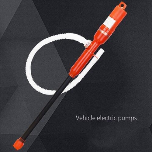 New 12V Car Charging Liquid Delivery Pump Hand Pump Liquid Transfer Water Gas Tool Gasoline Fuel Portable Car Siphon Hose Outd