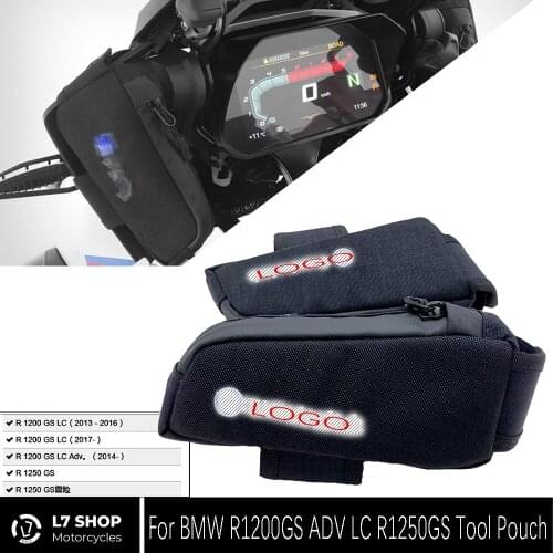 For BMW R1200GS ADV-LC R1250GS 2014-2019 Storage Bag Fairing Bags Side Windshield Package