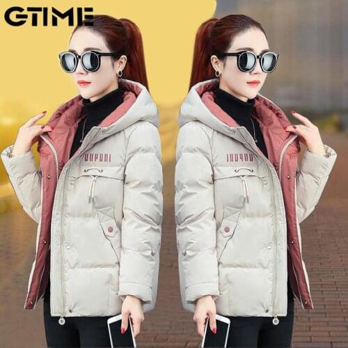 Женские парки с капюшоном GTIME China At AliExpress