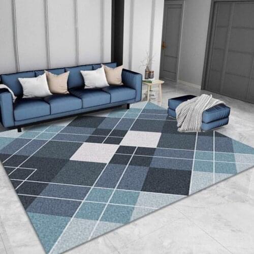 Large Size Carpet Rugs For Modern Living Room Nordic Modern Carpet In The Bedroom Home Decoration Floor Mat Bedside Mats