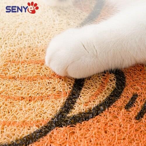 Cat Litter Mats Litter Control Cat Cage Feet Splash-proof Pet Placemats Cats Anti-jamming Pet Accessories